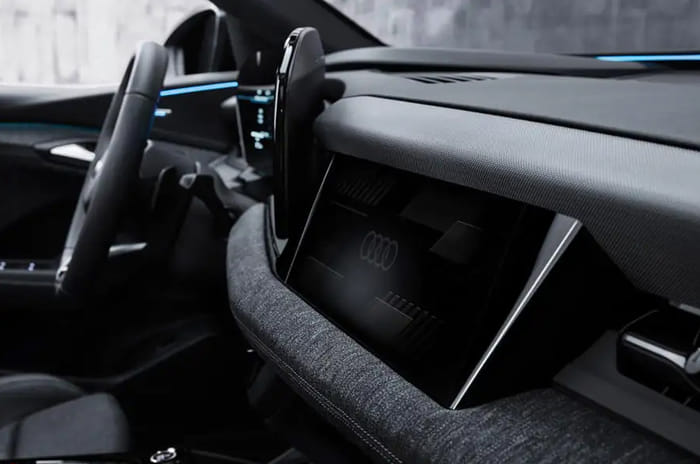 Audi Q6 e-tron SUV interior previews new design theme